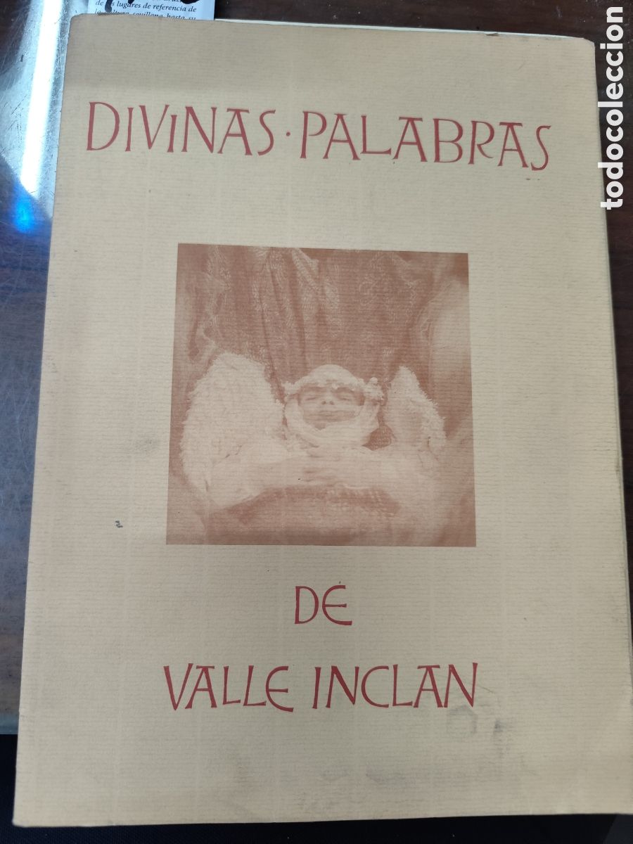 Libros: DIVINAS PALABRAS DE VALLE INCLAN. Carpeta con la ficha t&eacute;cnica de la pelicula. A&ntilde;o 1987