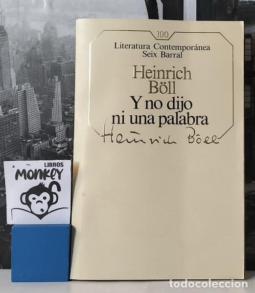 Libros: Y no dijo ni una palabra - Heinrich B&ouml;ll
