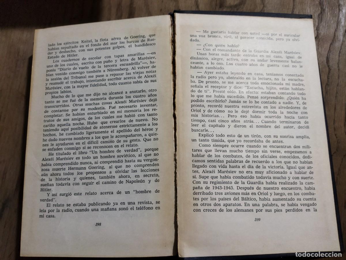 Libros: UN HOMBRE DE VERDAD - POLEVOI, BORIS - Foto 6