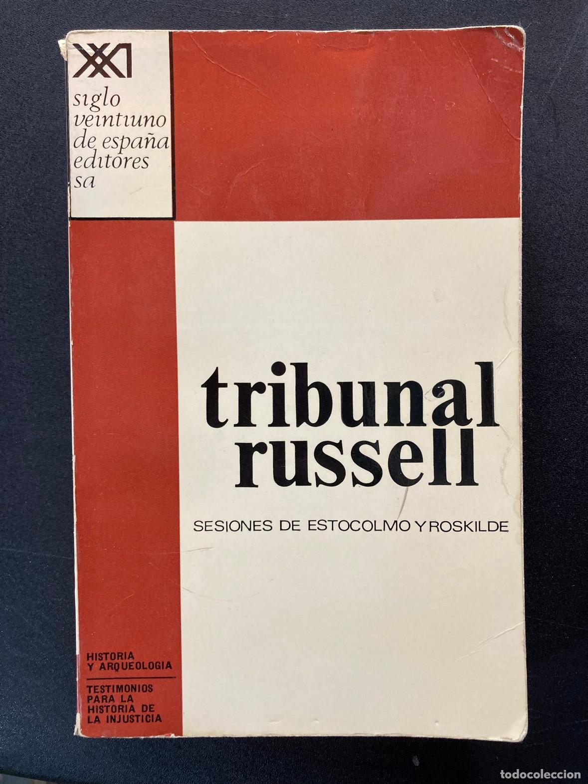 Libros: Tribunal Russell. Sesiones de Estocolmo y Roskilde - Foto 1