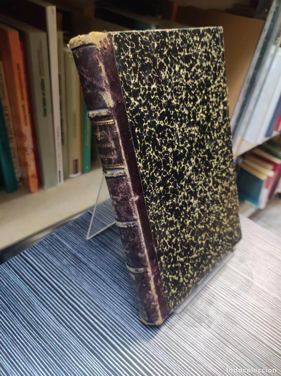 Libros: LECCIONES DE GEOMETRIA DESCRIPTIVA APARICI 1903 - Foto 1