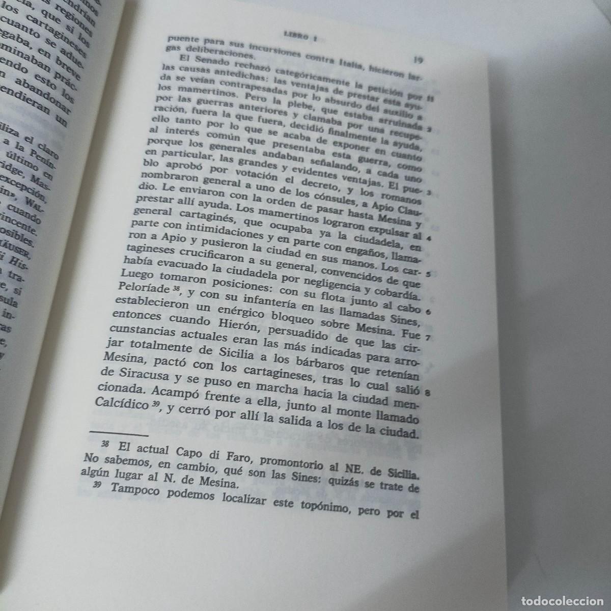 Libros: POLIBIO HISTORIAS I BIBLIOTECA GREDOS - Foto 5