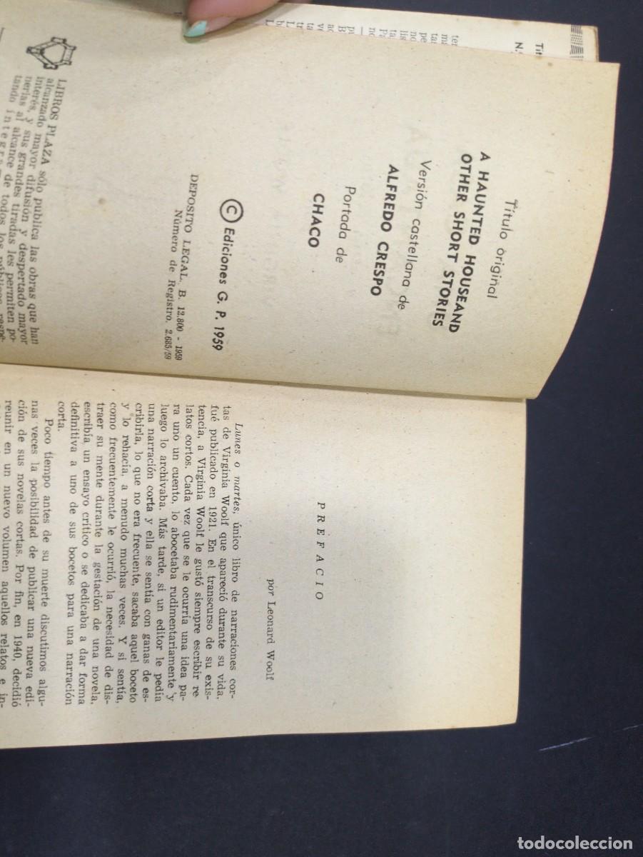 Libros: VIRGINIA WOOLF : UNA CASA ENCANTADA (PLAZA, 1959) - Foto 2