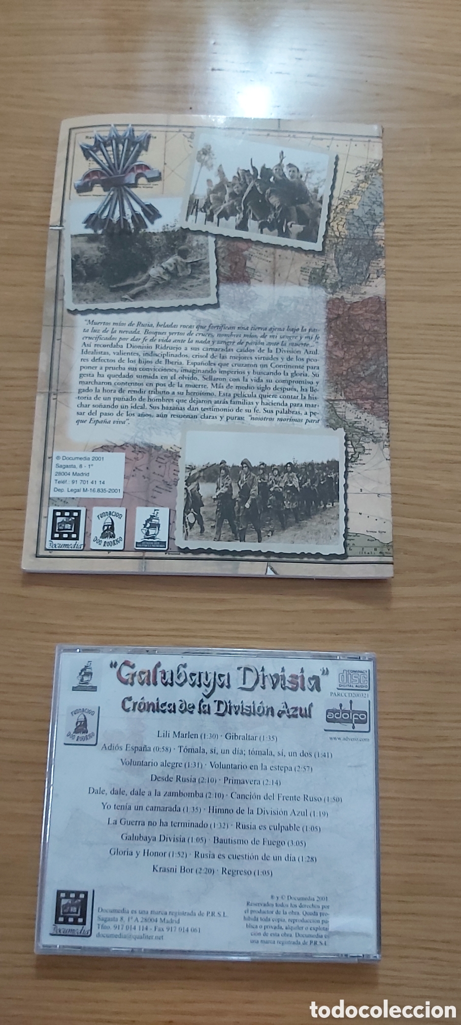 Libros: GALUBAYA DIVISION. CRONICAS DE LA DIVISION AZUL - Foto 2