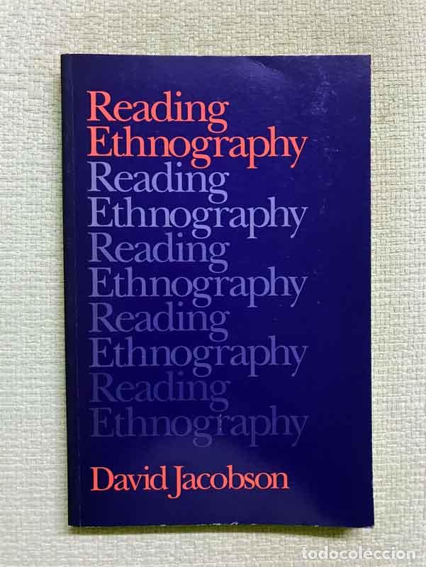 Libros: Reading Ethnography - David Jacobson - Foto 1