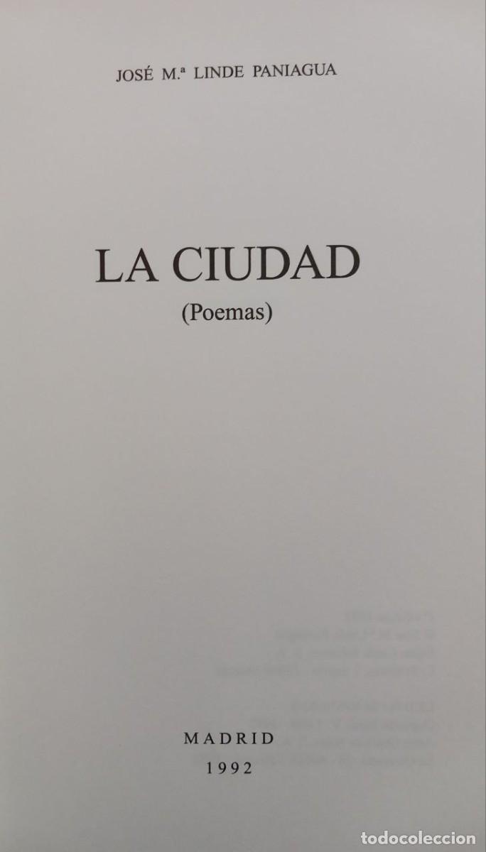 Libros: La ciudad. (Poemas). - Jos&eacute; M.&ordf;: - Foto 2