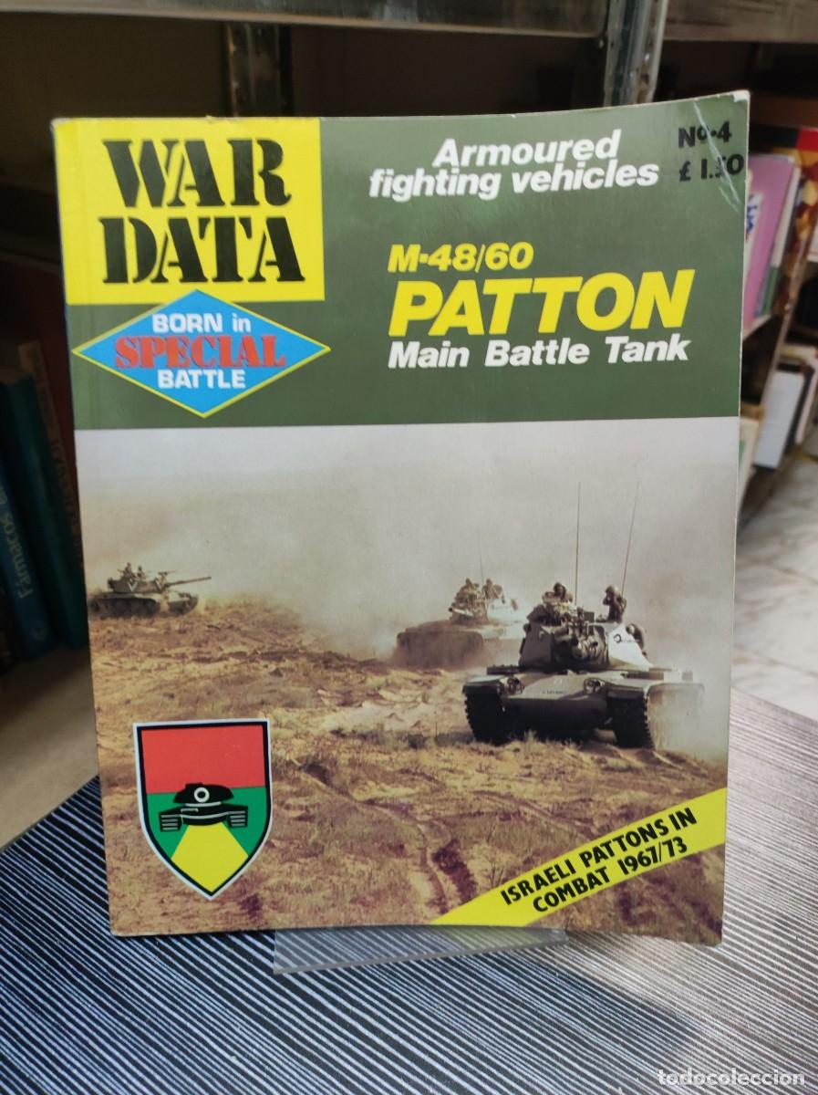 Libros: WAR DATA M-48/60 PATTON MAIN BATTLE TANK - Foto 1