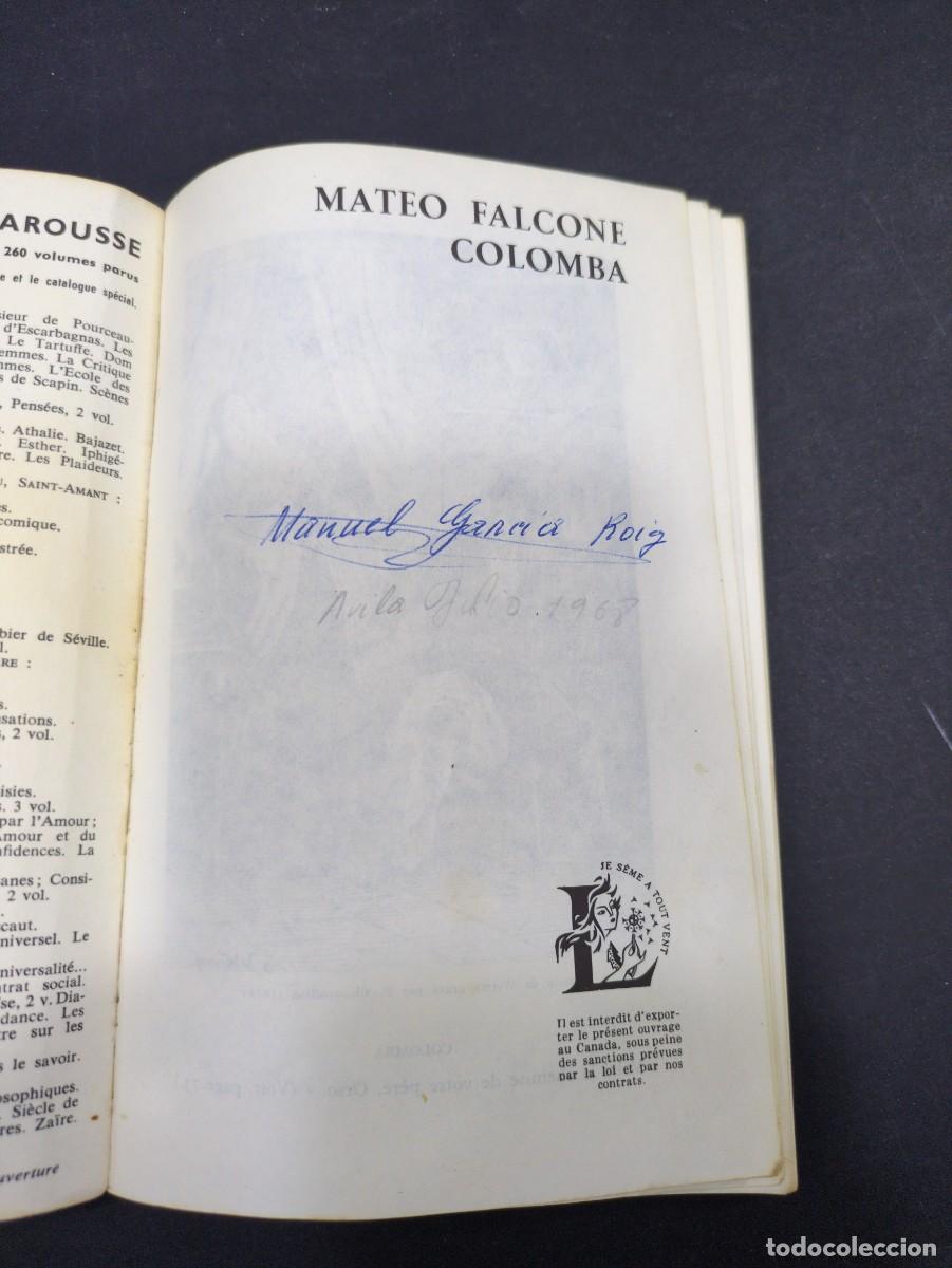 Libros: Mateo Falcone Colomba - Prosper M&eacute;rim&eacute;e - Foto 2