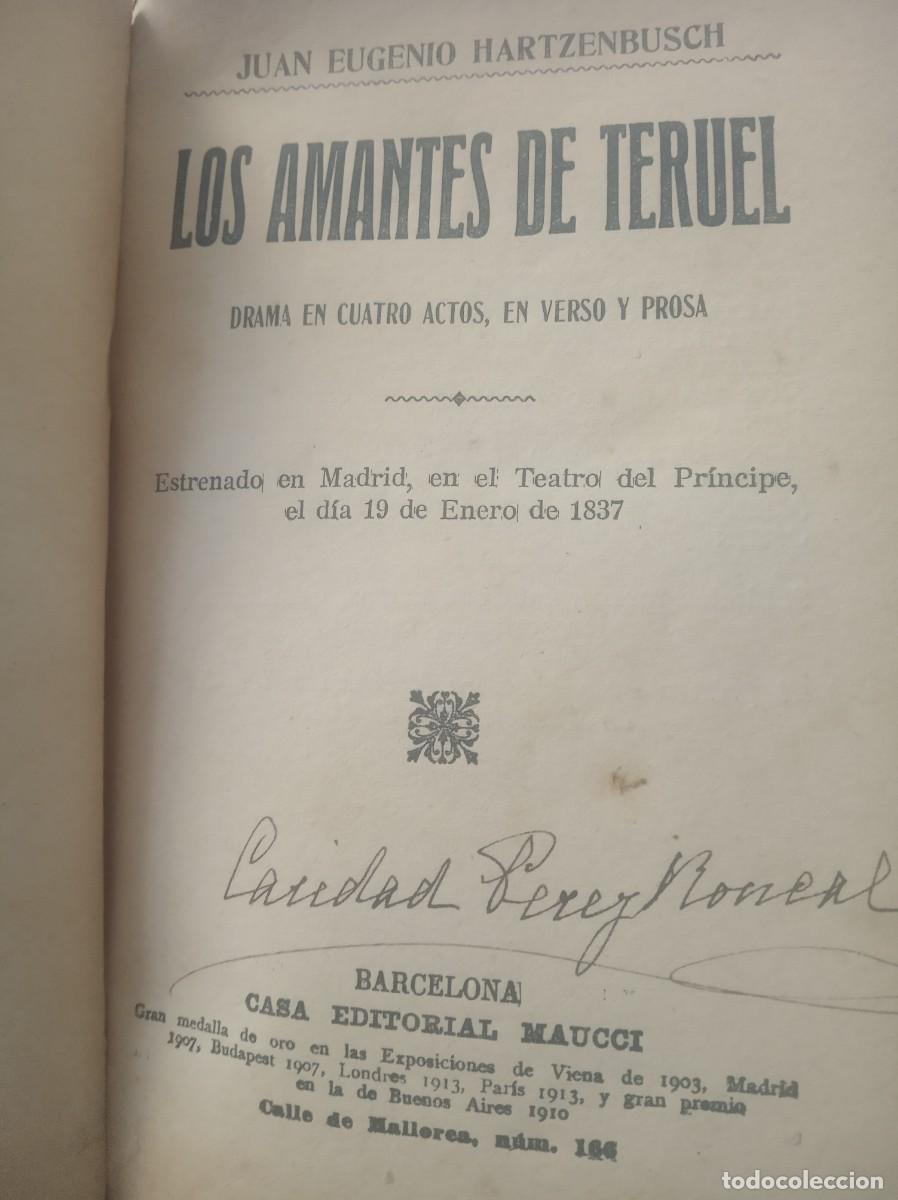 Libros: LOS AMANTES DE TERUEL ( JUAN E. HARTZENBUSCH ) - Foto 2