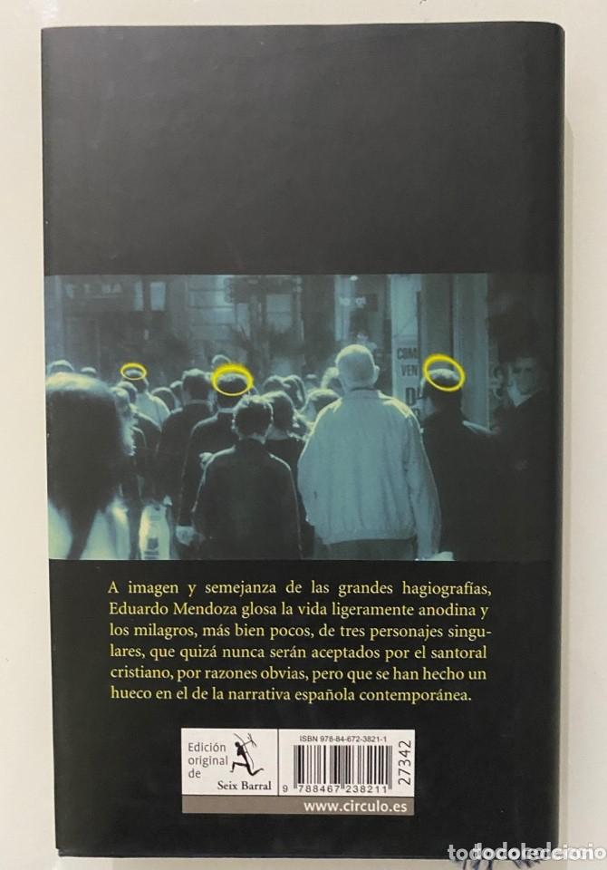 Libros: TRES VIDAS DE SANTOS - Eduardo Mendoza - Foto 2