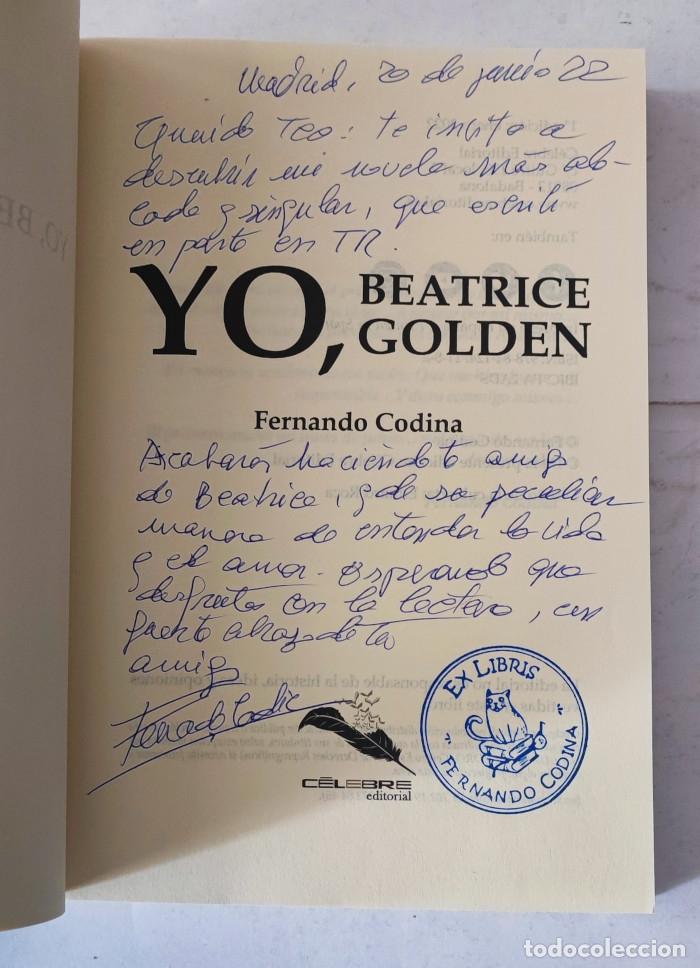 Libros: YO, BREATRICE GOLDEN - Fernando Codina - Foto 2