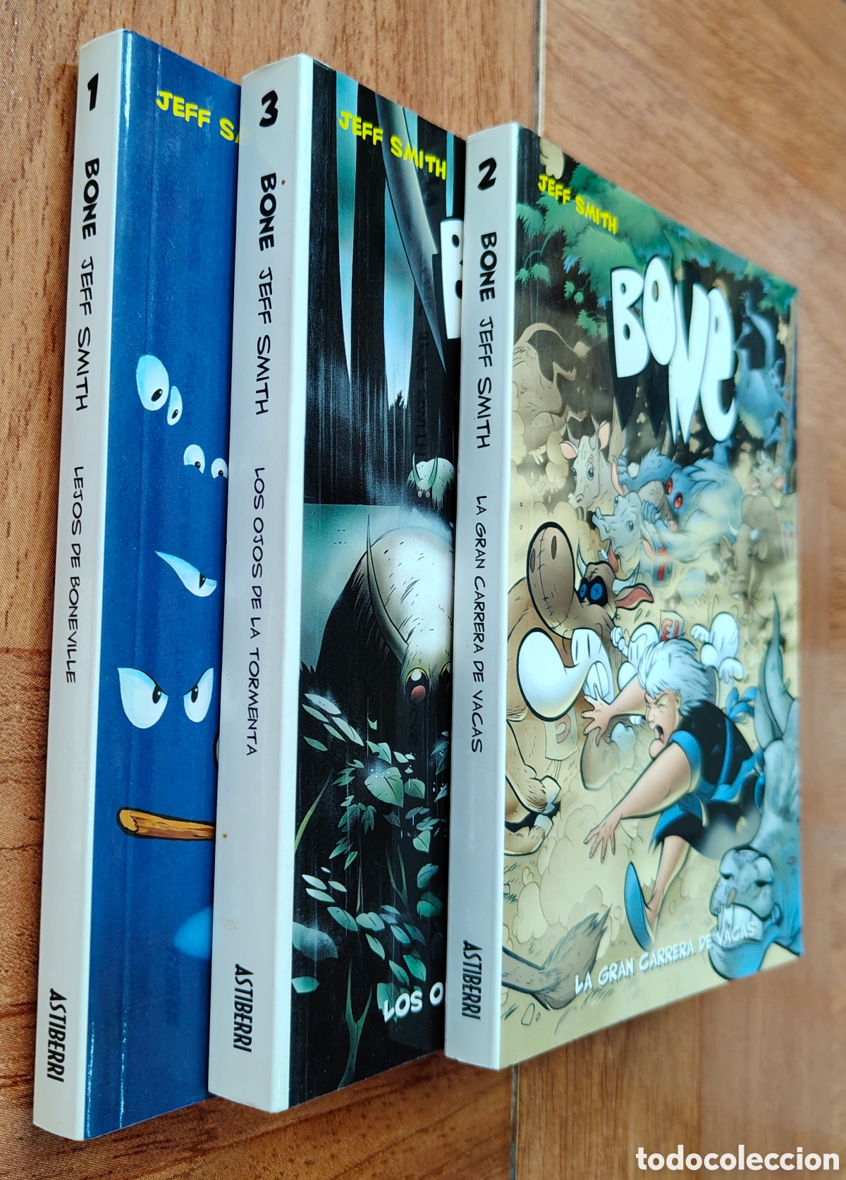 Libros: Bone � 3 N&uacute;meros (1-2-3) � Astiberri - Jeff Smith - Foto 2
