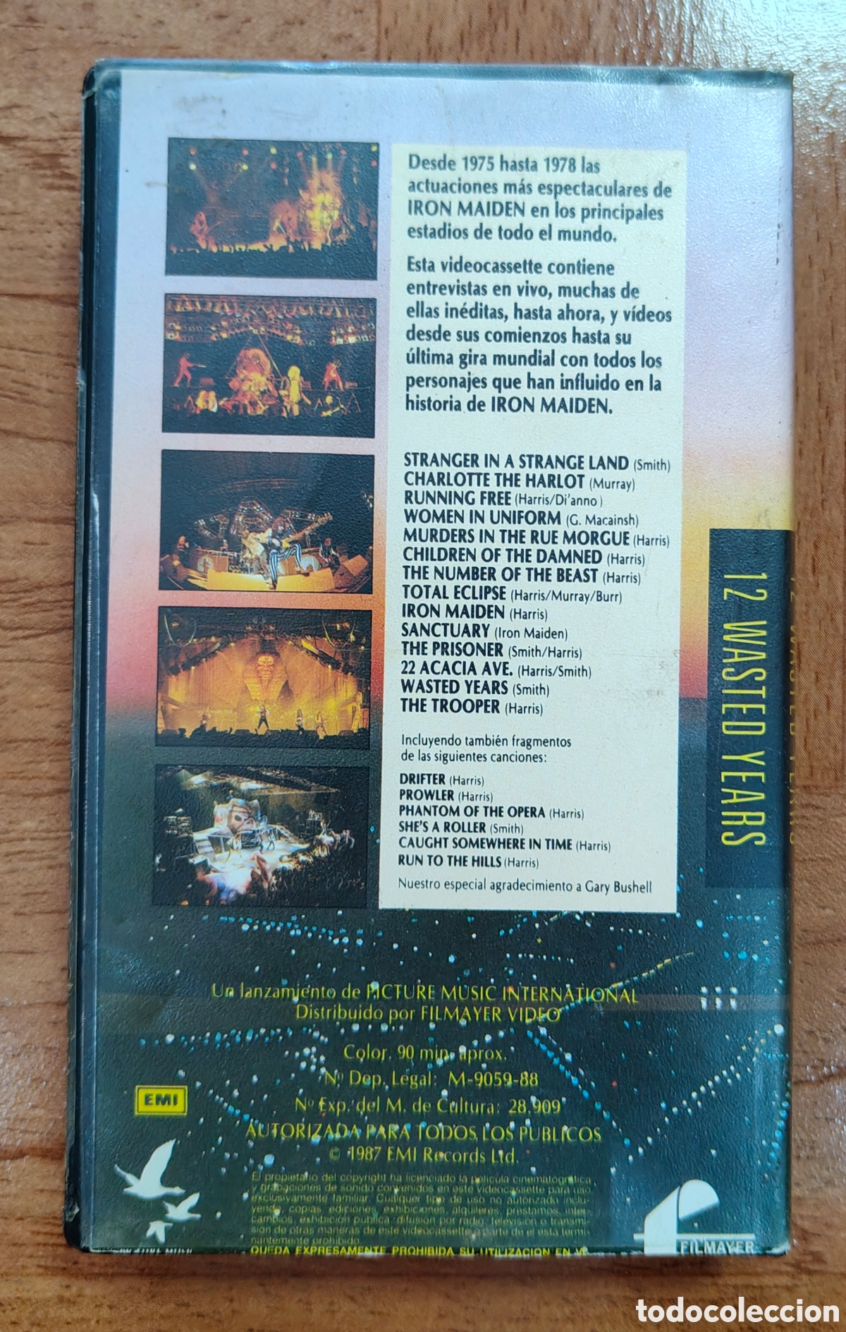 Libros: Iron Maiden: 12 Wasted Years � VHS - VV. AA. - Foto 2