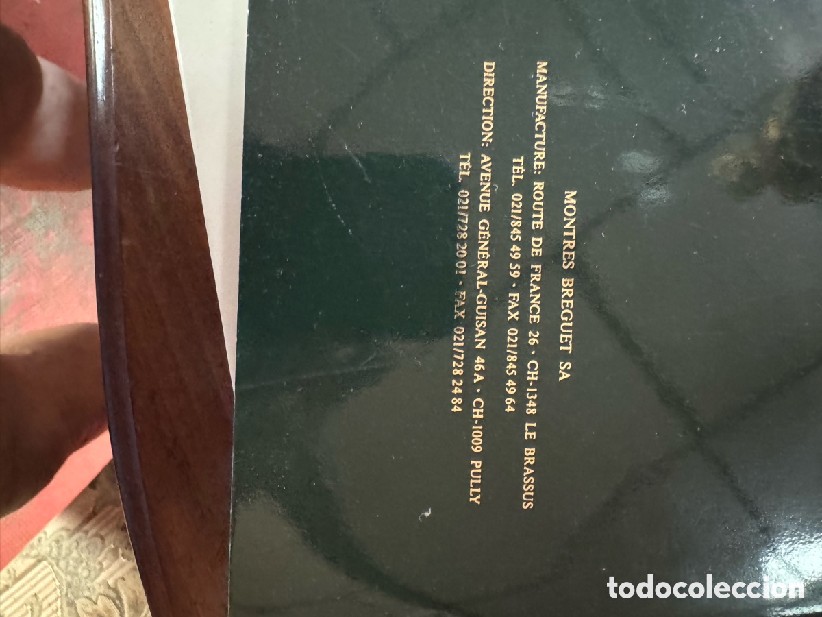 Libros: Libro cat&aacute;logo Breguet depuso 1775 - Foto 5