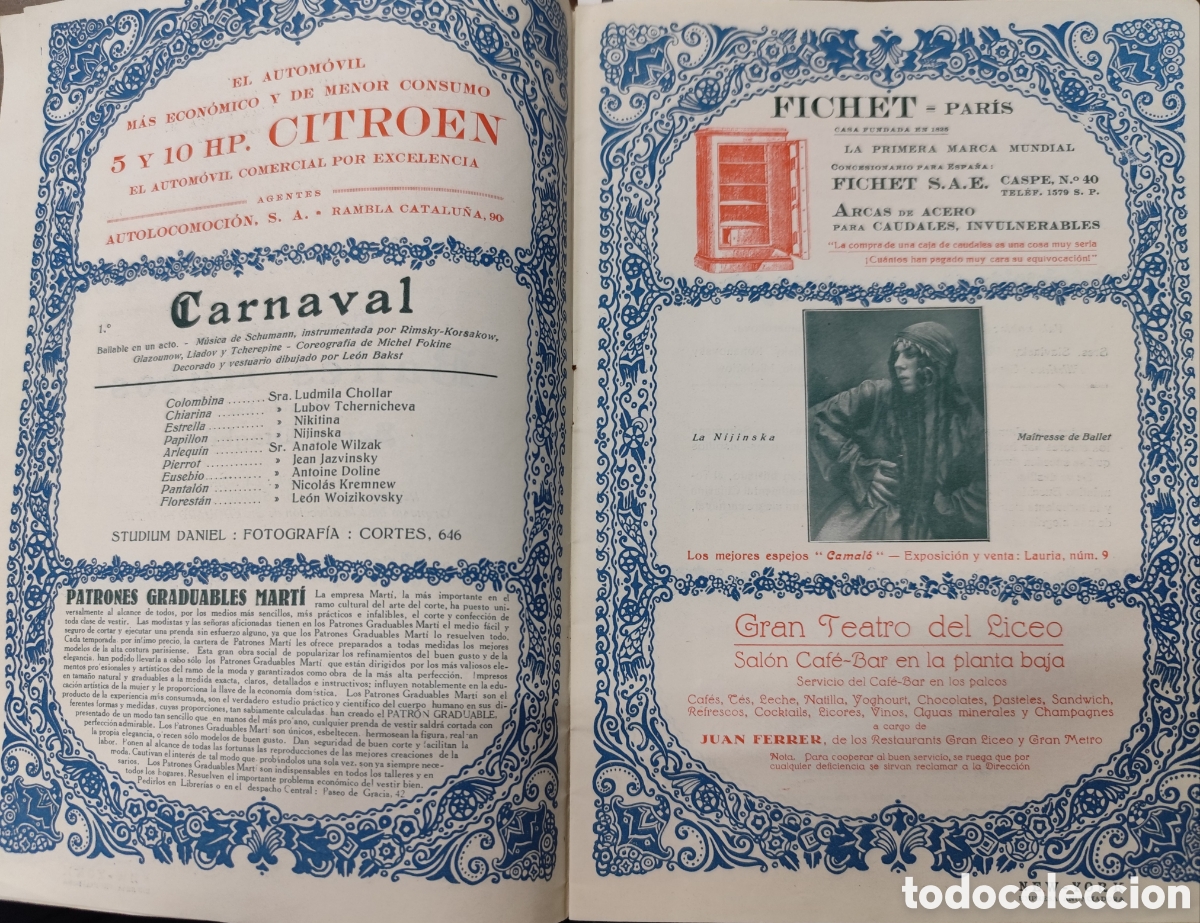 Libros: GRAN TEATRO DEL LICEO. Programa oficial Primavera 1924 - Foto 2