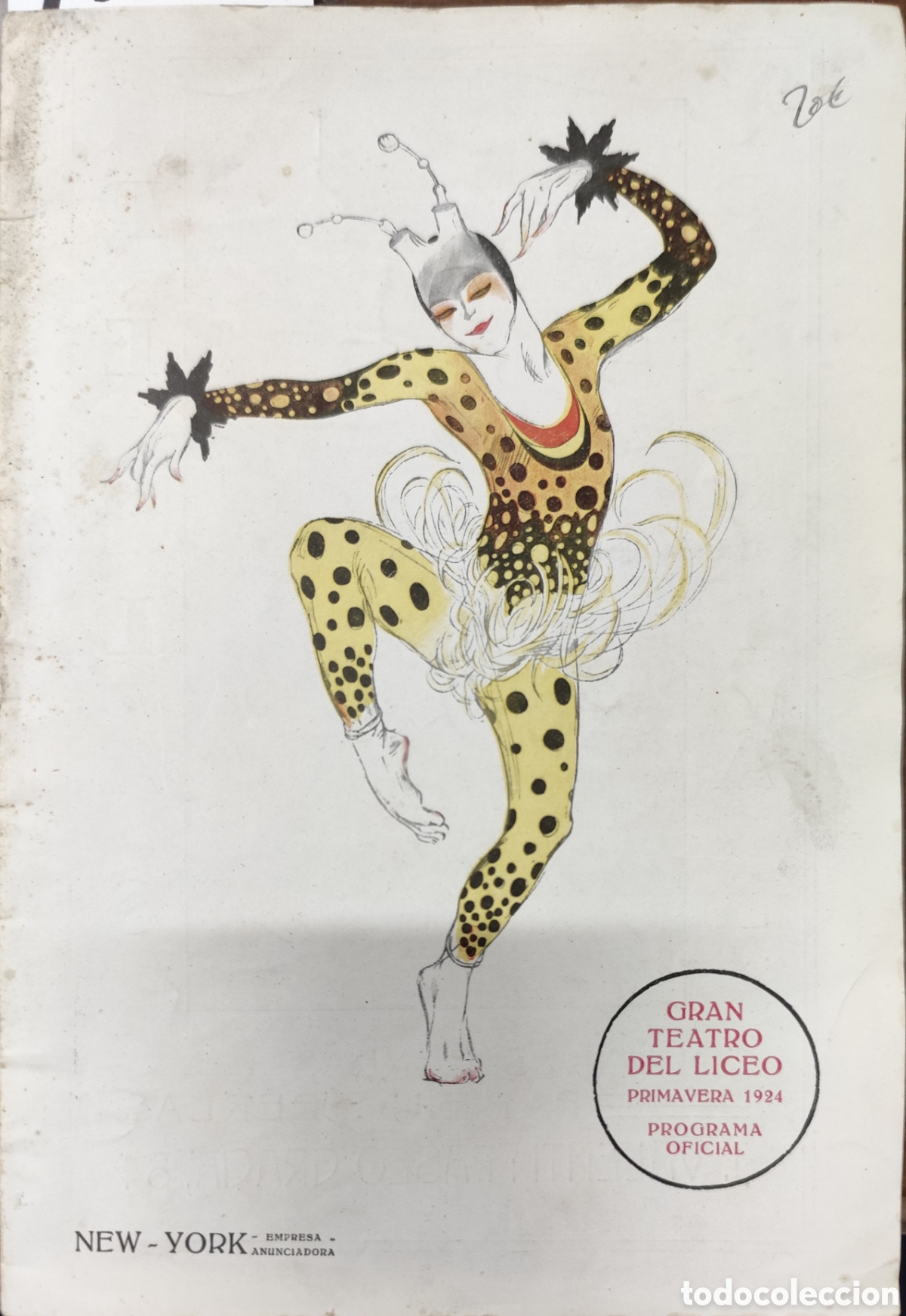 Libros: GRAN TEATRO DEL LICEO. Programa oficial Primavera 1924 - Foto 1
