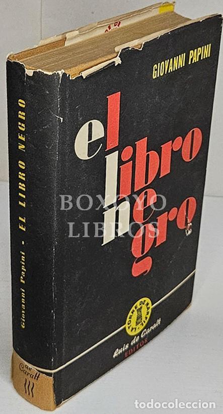 Libros: PAPINI, Giovanni. El libro negro - Foto 1