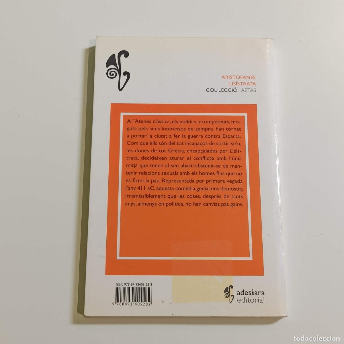 Libros: Lisistrata Aristofanes - Foto 2