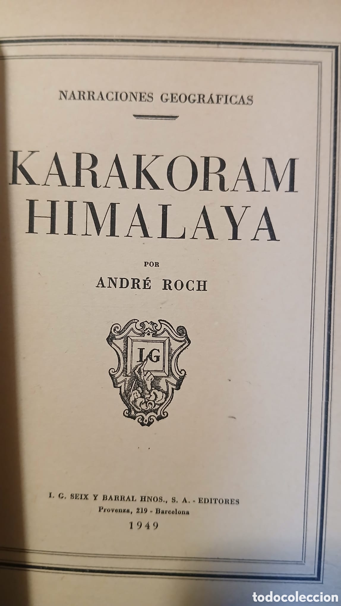 Libros: Karakoram Himalaya, Andr&eacute; - Foto 3