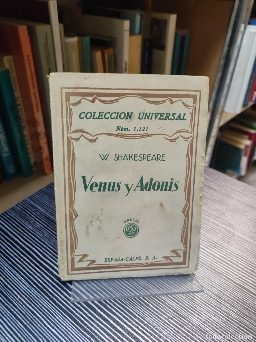 Libros: Venus y adonis - William Shakespeare - Foto 1