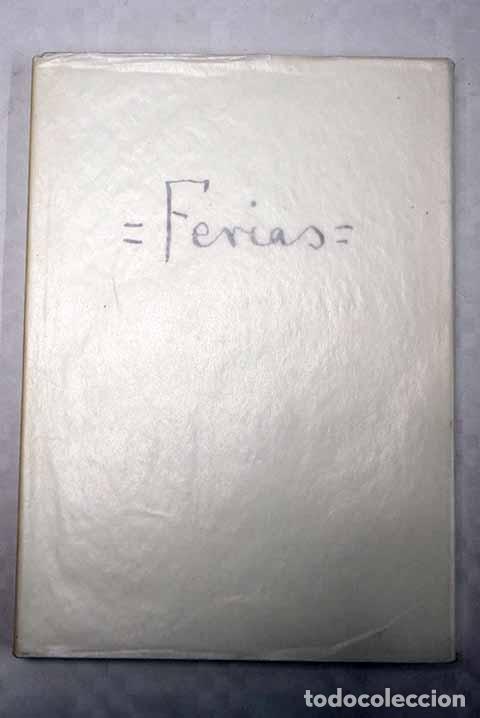Libros: Ferias: 27 de julio 1921, Asquerosa.- Garc&iacute;a Lorca, Federico