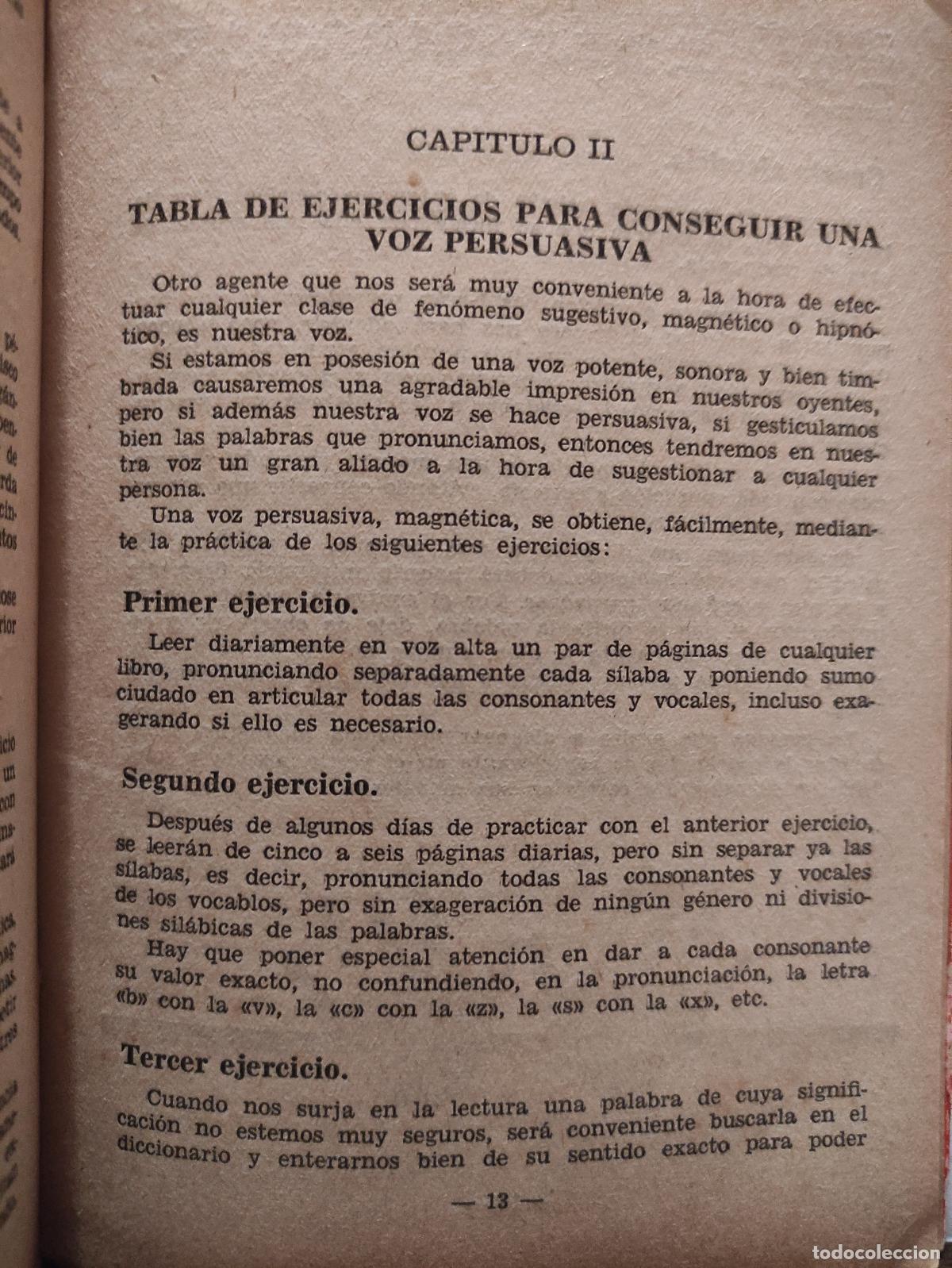 Libros: CURSO PRACTICO DE SUGESTION - PROFESOR KRASLY - Foto 5