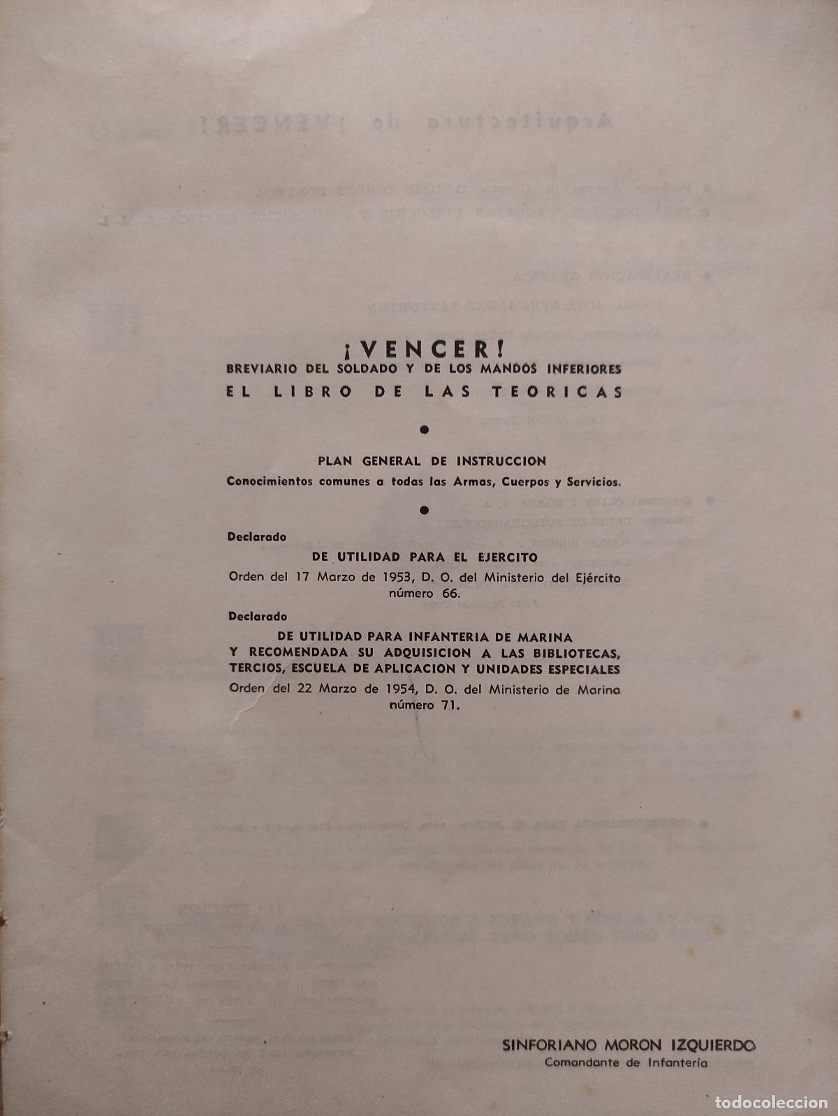 Libros: VENCER - S. MORON IZQUIERDO - Foto 4