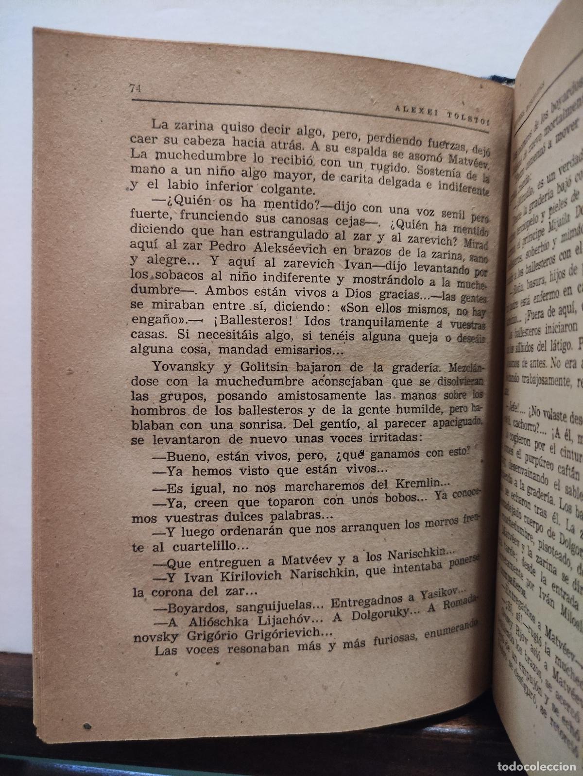 Libros: MOTINES MOSCOVITAS - ALEXEI TOLSTOI - Foto 2