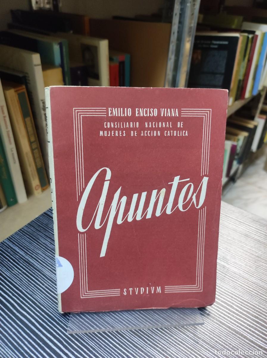 Libros: ENCISO VIANA, Emilio - APUNTES - Foto 1