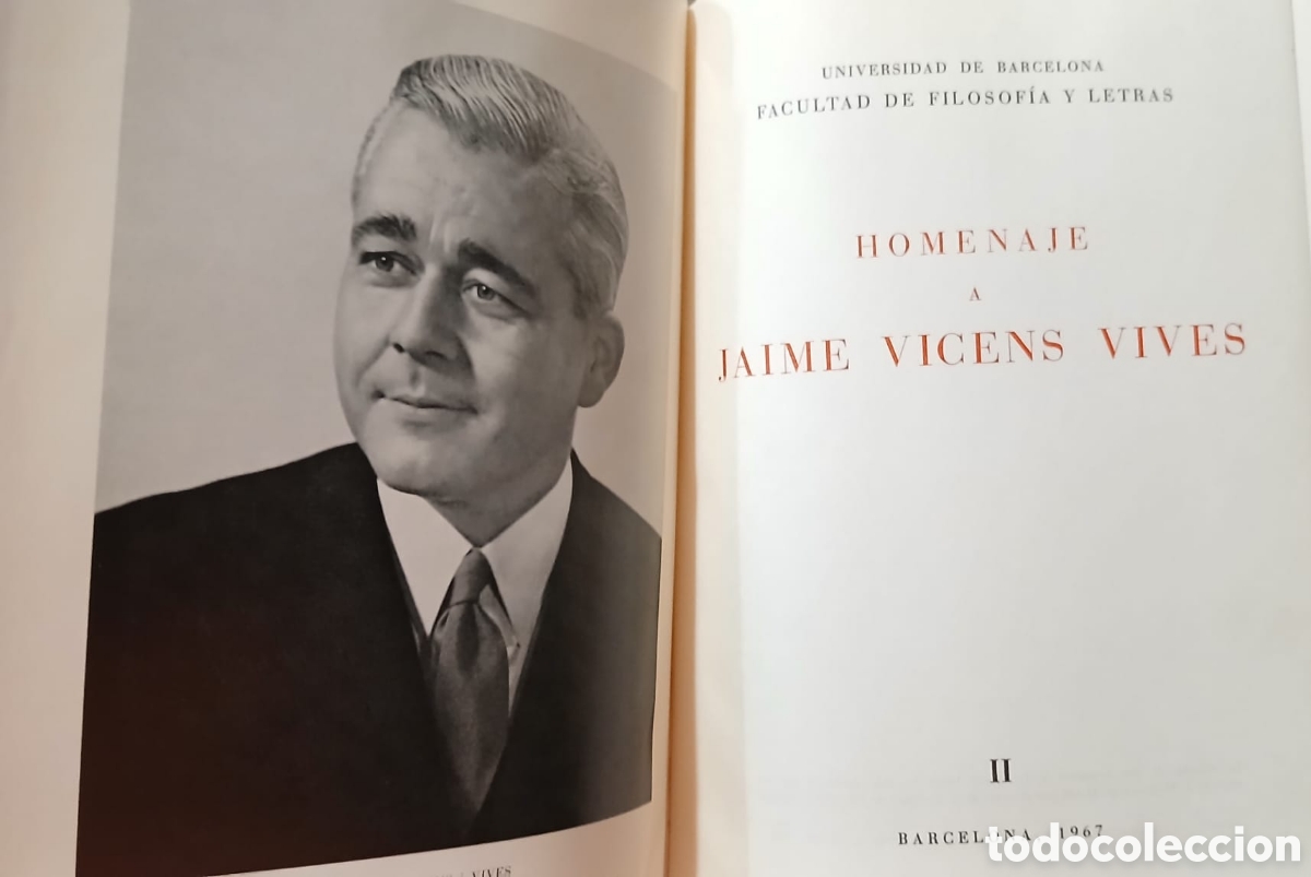 Libros: Homenaje a Jaime Vicens Vives - Foto 2