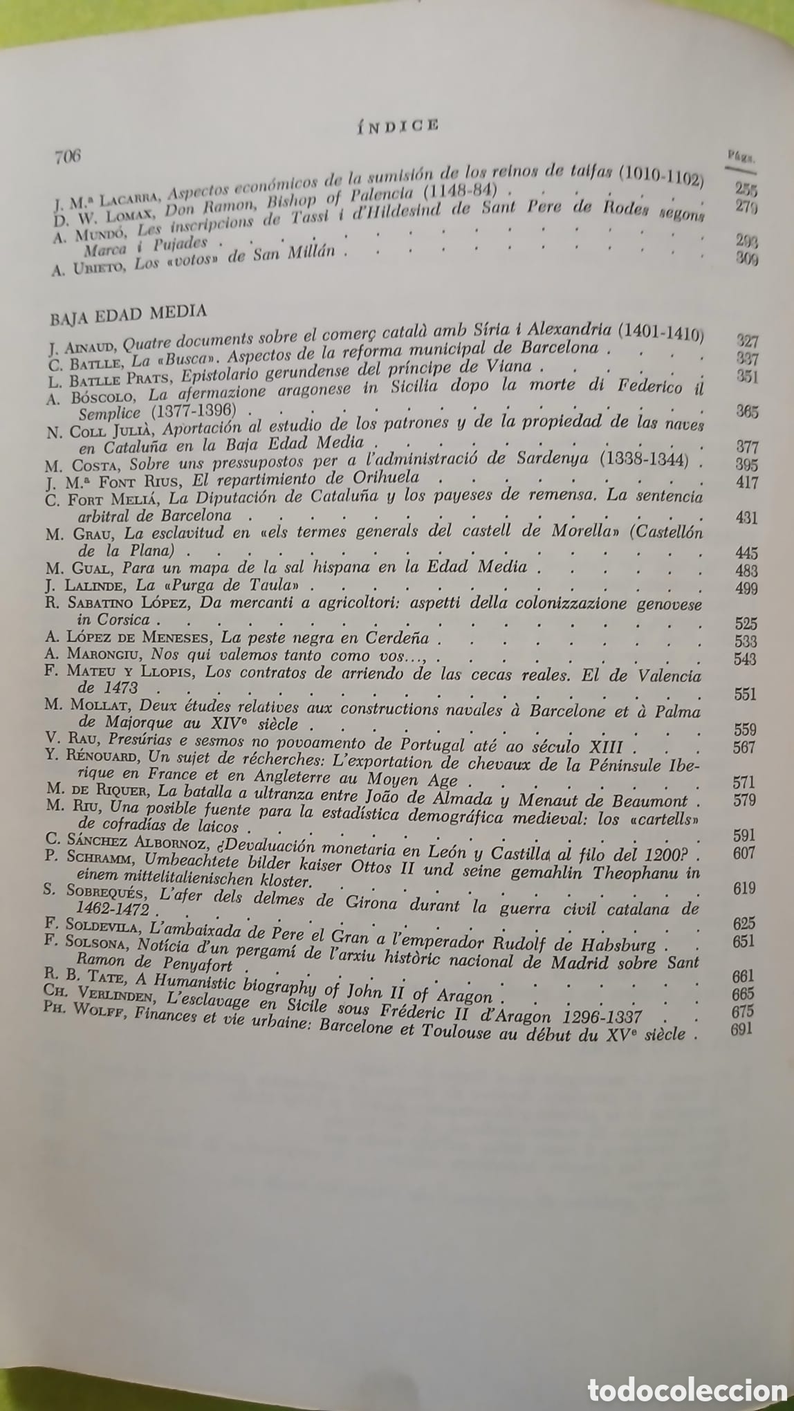 Libros: Homenaje a Jaime Vicens Vives - Foto 7