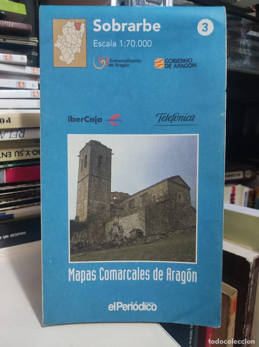 Libros: SOBRARBE MAPA COMARCALES DE ARAG&Oacute;N - Foto 1