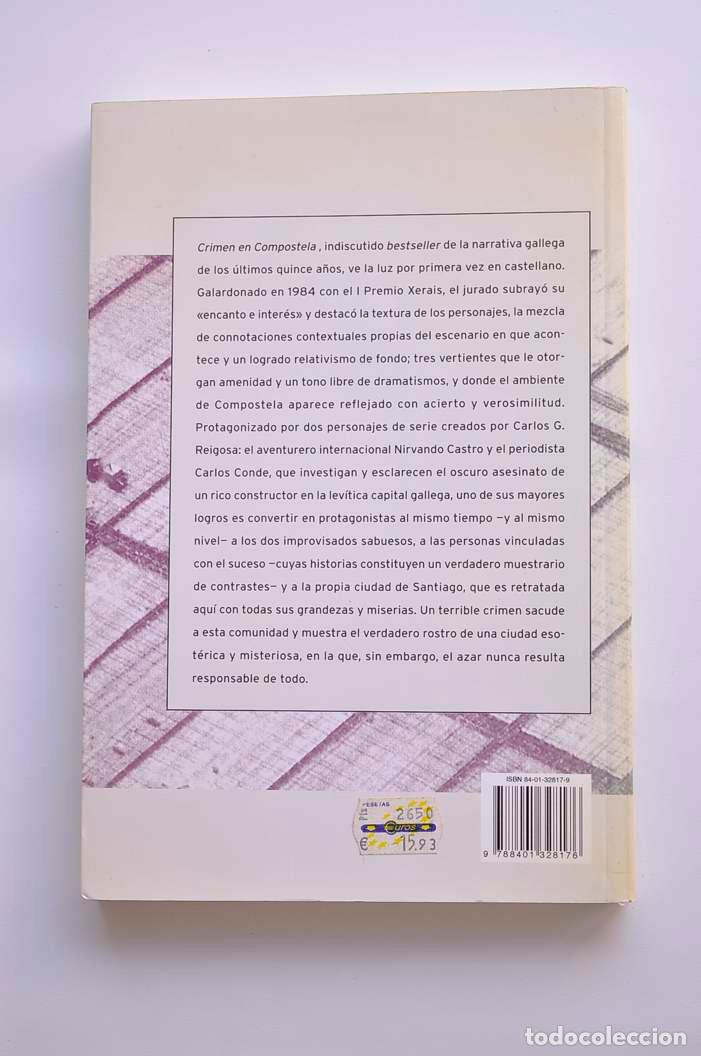 Libros: Crimen en Compostela - REIGOSA, Carlos G. - Foto 3