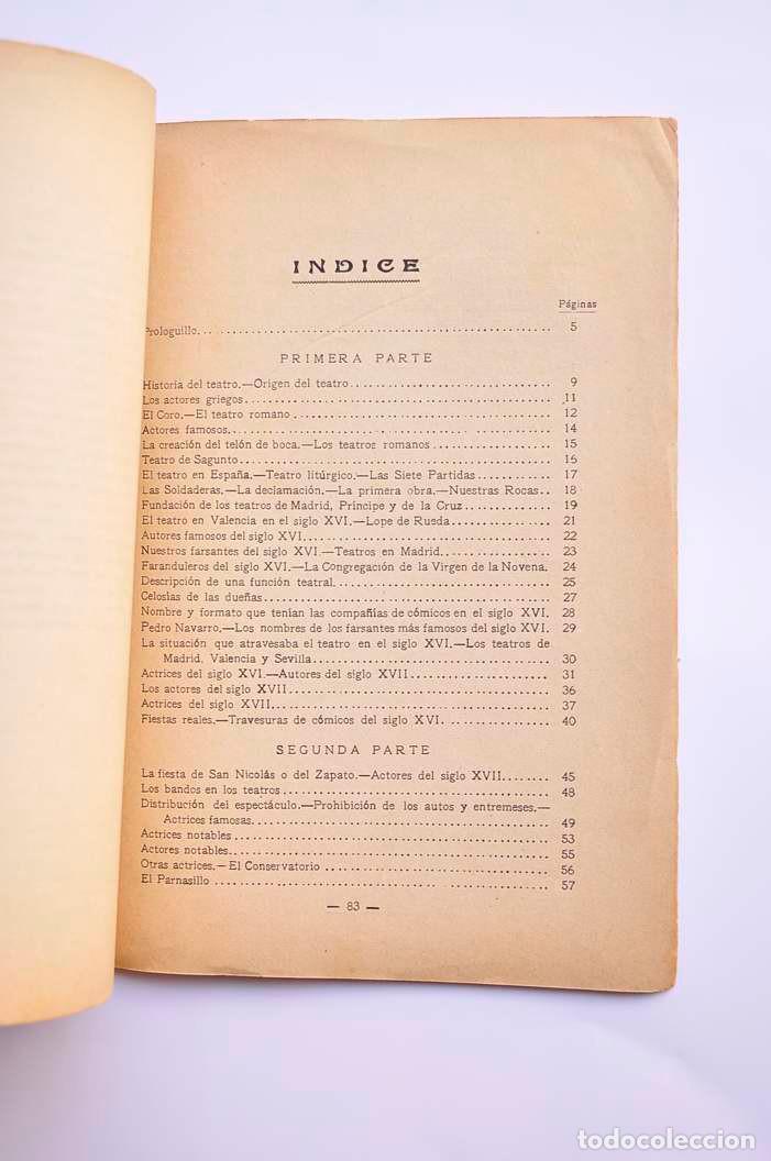 Libros: Historia del Teatro. Primera parte - COMES, Francisco - Foto 5