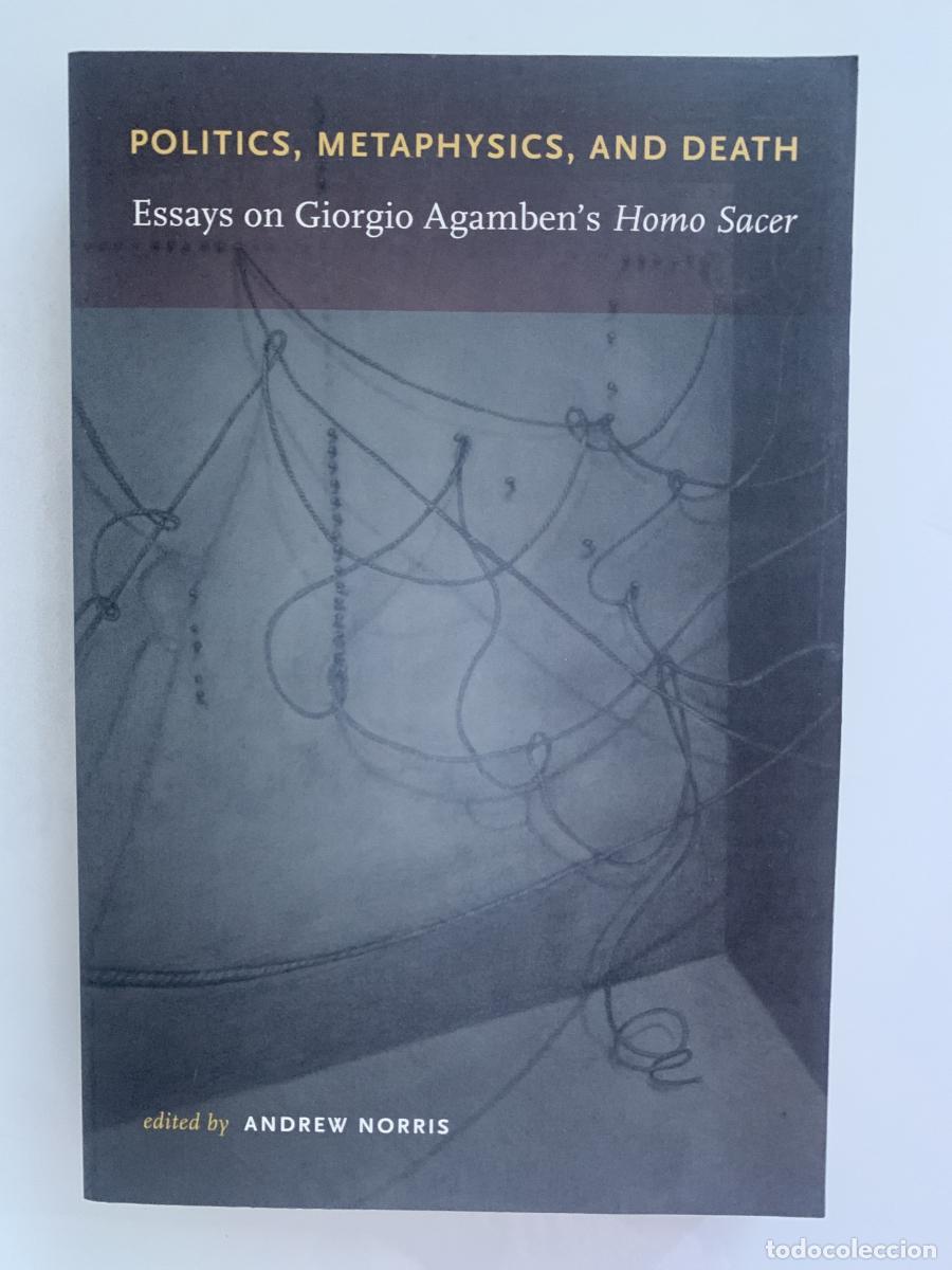 Libri di seconda mano: POLITICS, METAPHYSICS, AND DEATH: Essays on Giorgio Agamben's Homo Sacer - Andrew Norris