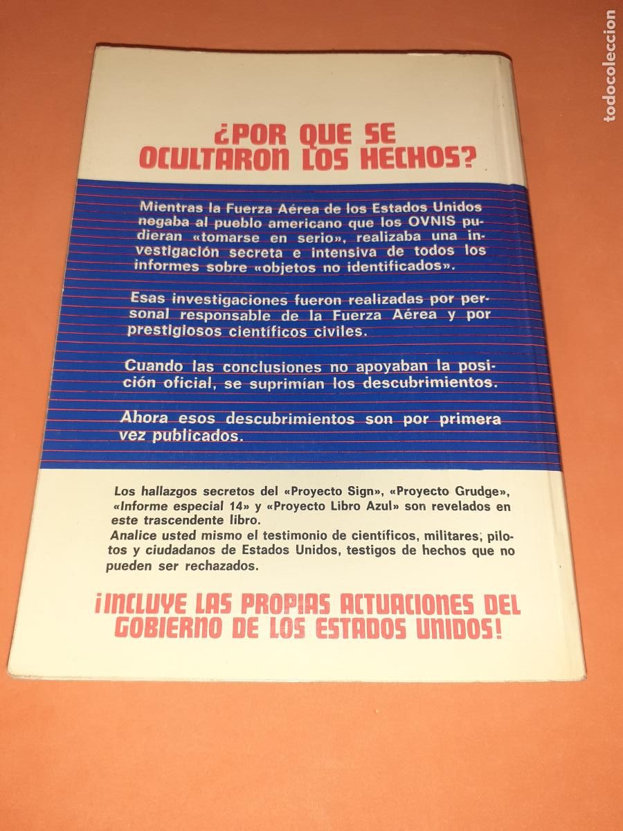 Libros: PROYECTO LIBRO AZUL � EXTRATERRESTRES - BRAD STEIGER - Foto 2