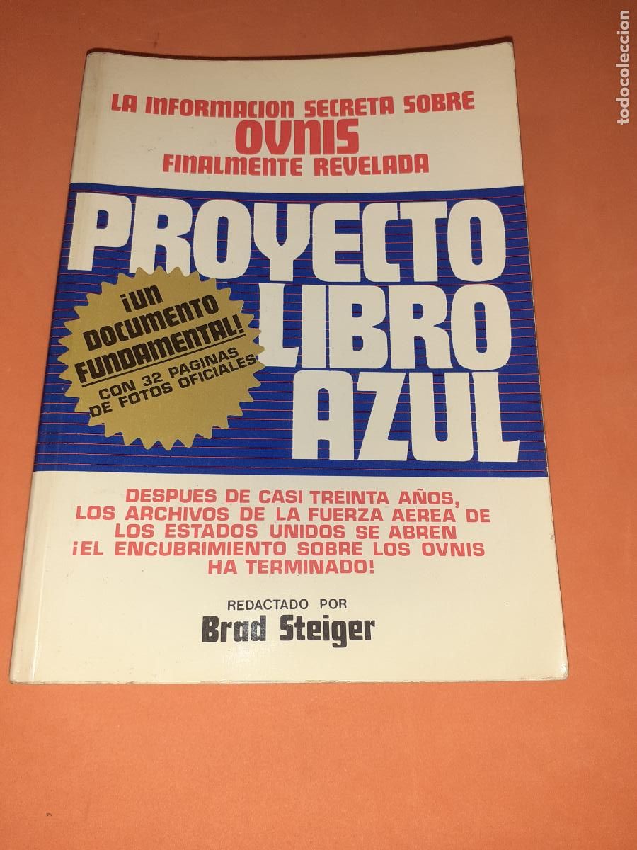 Libros: PROYECTO LIBRO AZUL � EXTRATERRESTRES - BRAD STEIGER - Foto 1