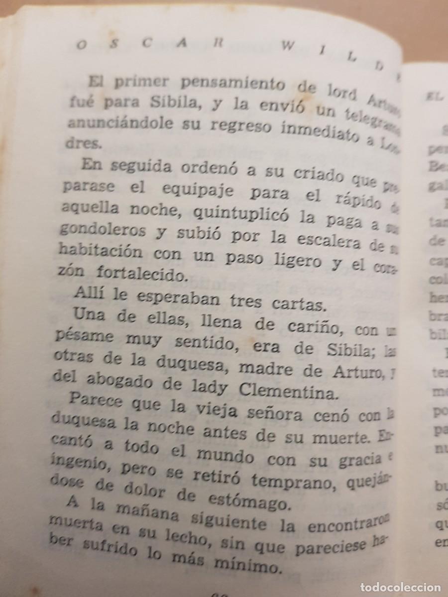 Libros: OSCAR WILDE - NOVELAS - ED. AFRODISIO AGUADO - 1948 - Foto 14