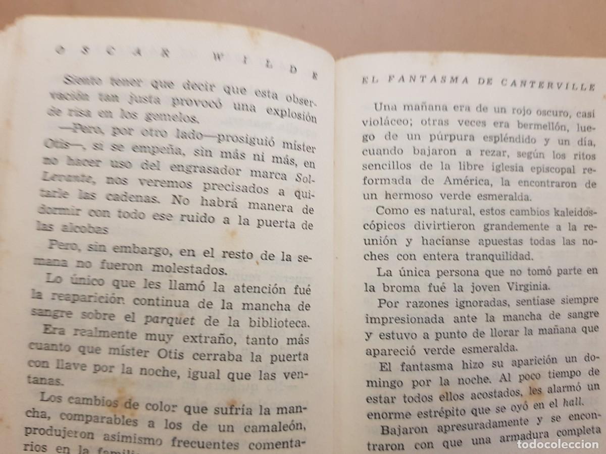 Libros: OSCAR WILDE - NOVELAS - ED. AFRODISIO AGUADO - 1948 - Foto 17