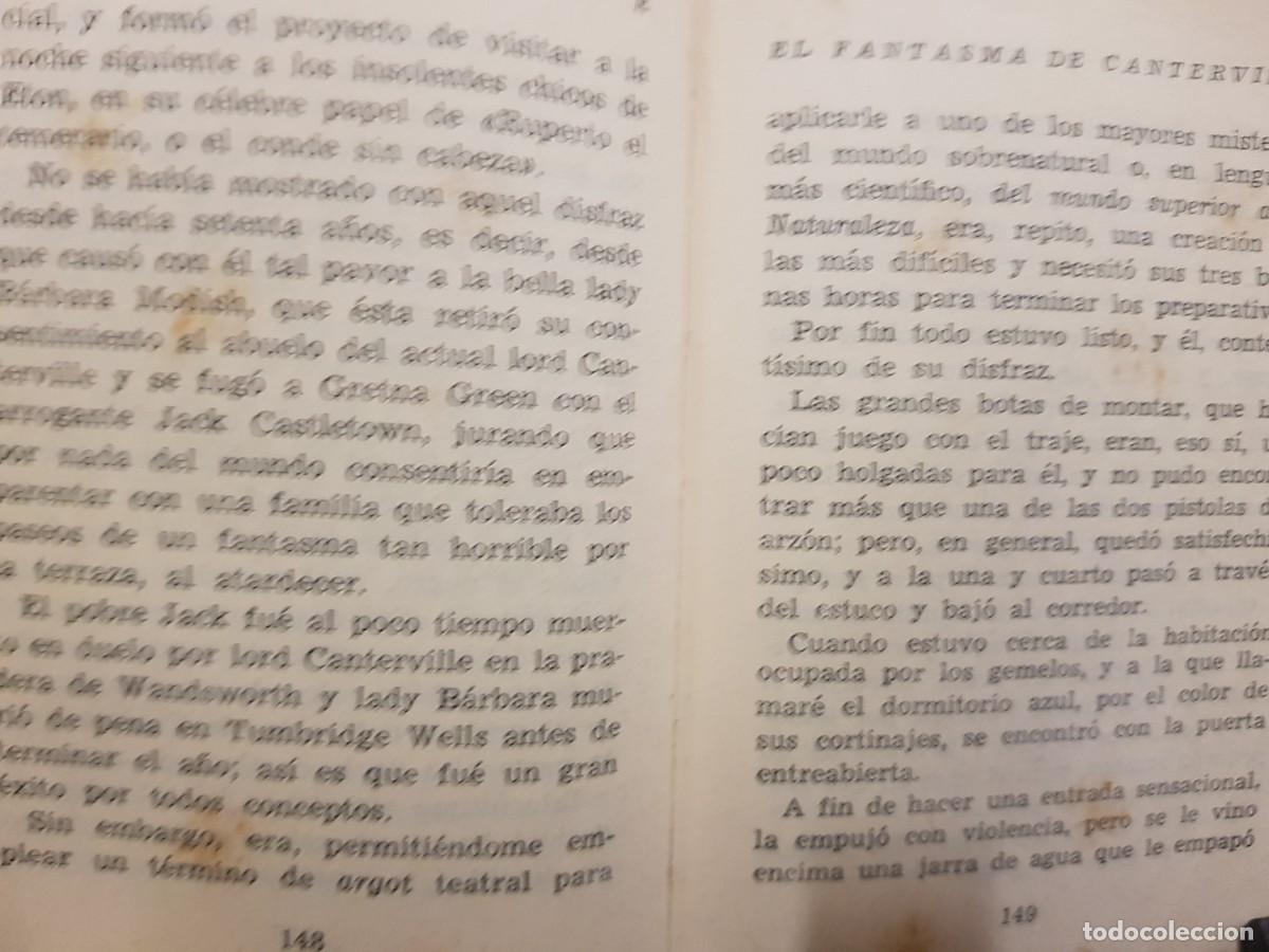 Libros: OSCAR WILDE - NOVELAS - ED. AFRODISIO AGUADO - 1948 - Foto 18