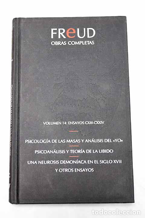 Libros: Obras completas, tomo XIV.- Freud, Sigmund - Foto 1