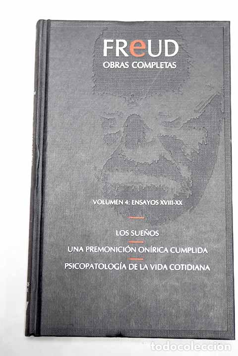 Libros: Obras completas, tomo IV.- Freud, Sigmund - Foto 1