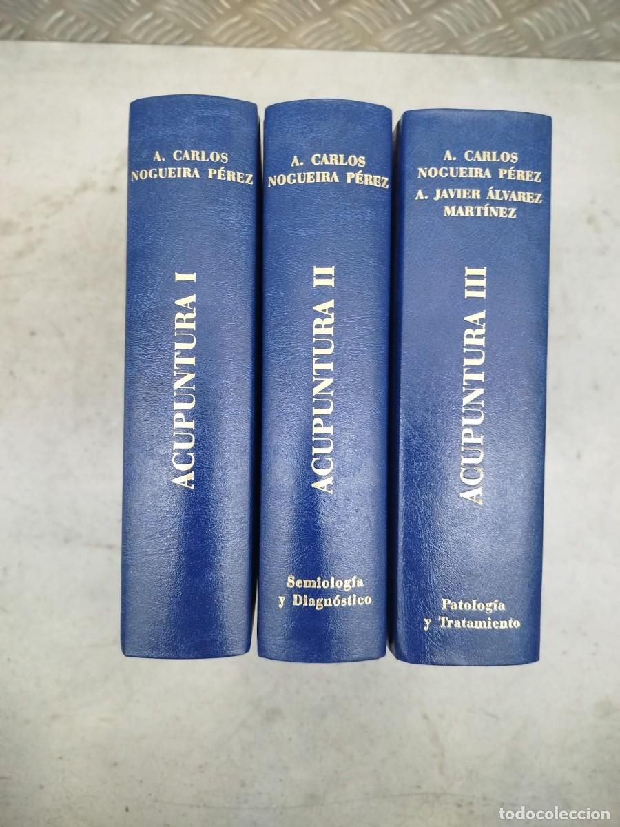 Libros: TRATADO DE ACUPUNTURA, TRES VOL&Uacute;MENES
