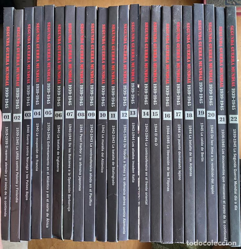 Livros em segunda m&atilde;o: Segunda guerra mundial 1939 1945 22 tomos - Planeta