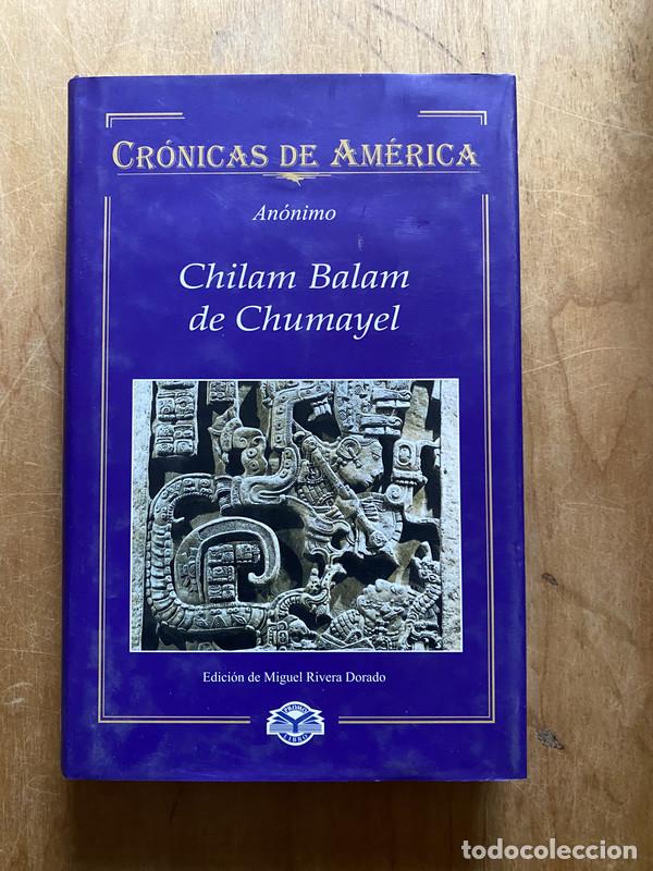 Libros: Chilam Balam de Chumayel - Anonimo - Foto 1