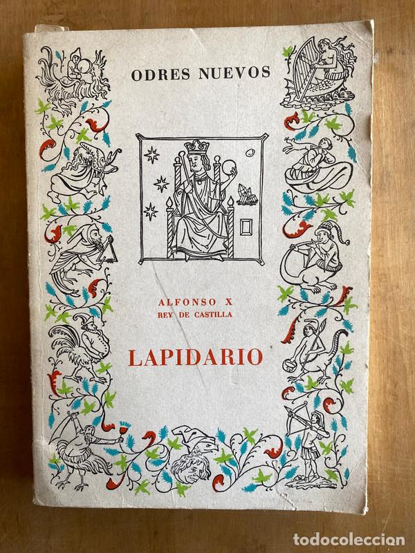 Libros: Odres nuevos Lapidario - Alfonso X - Foto 1