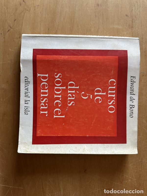 Livros em segunda m&atilde;o: Curso de 5 dias sobre el pensar - Bono, Edward