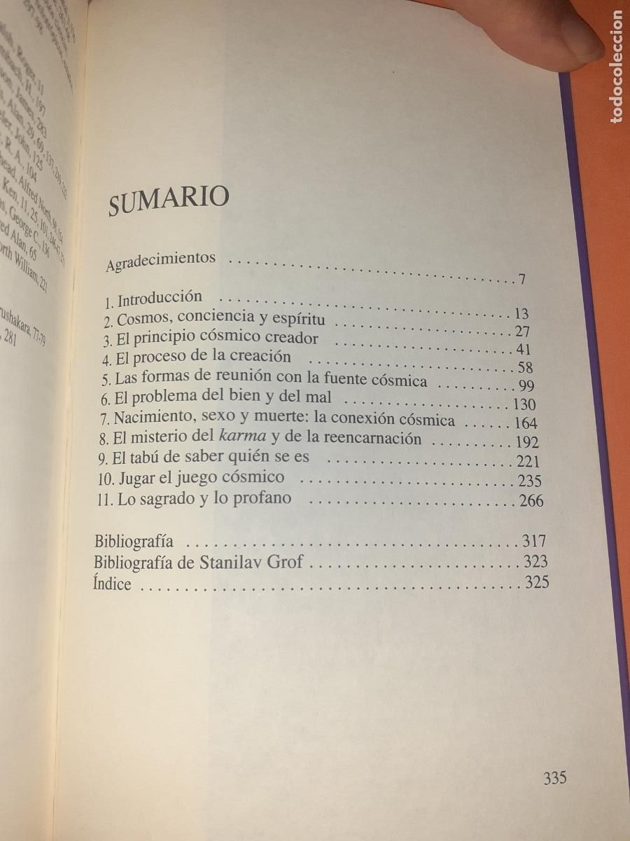 Libros: EL JUEGO COSMICO � PSICOLOGIA TRANSPERSONAL - STANISLAV GROF - Foto 3
