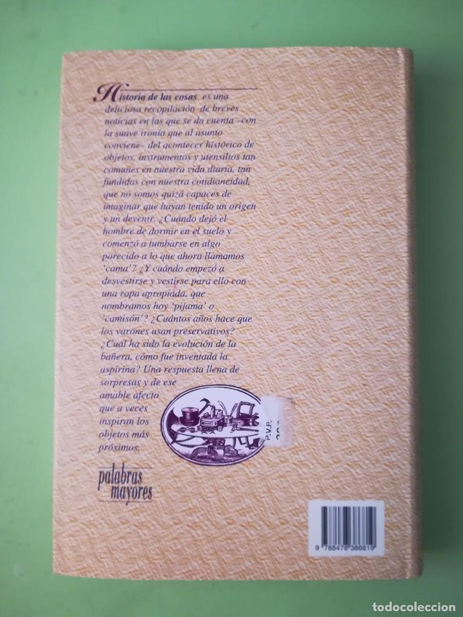 Libros: Historia de las cosas Pancracio Celdran ediciones del prado 1995 - Foto 2