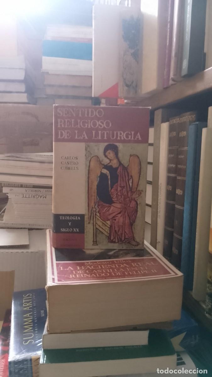 Libros: Castro Cubells, Carlos - SENTIDO RELIGIOSO DE LA LITURGIA. - Foto 1